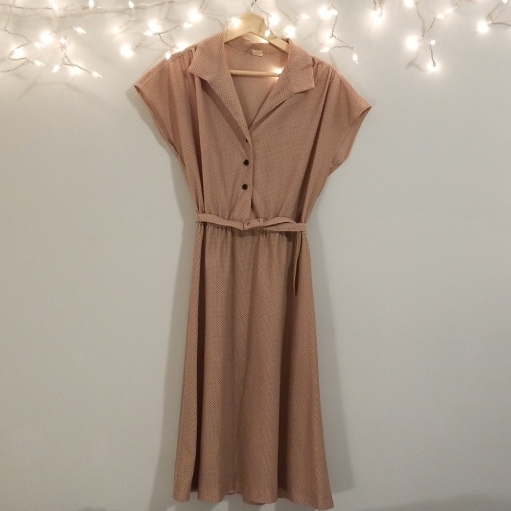 Vintage polka dot dress